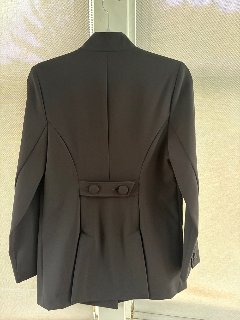 Cabi Black Single-Button Women's Blazer Coat - Picture 3 of 3